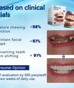𝐇𝐢𝐝𝐨𝐧𝐞® – Advanced Customized Full Denture Set
