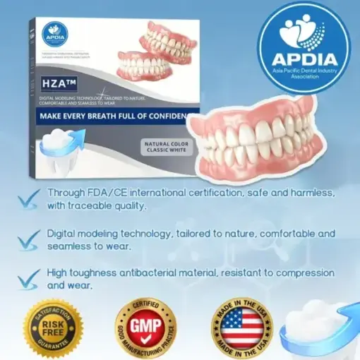 HZA™ Premium Dentures