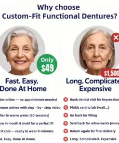 HZA™ Custom-Fit Functional Dentures