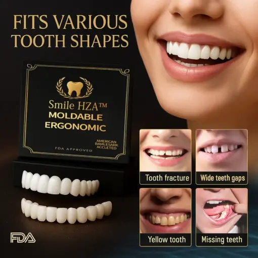 HZA™ Smart Thermo-Forming Cosmetic Teeth