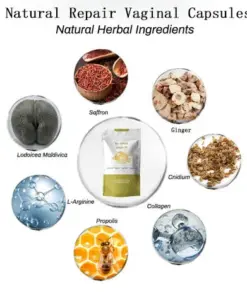HZA™ Instant Itching Stopper & Detox and Slimming & Firming Repair & Pink and Tender Natural Capsules