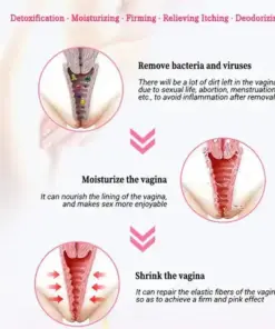 HZA™ Instant Itching Stopper & Detox and Slimming & Firming Repair & Pink and Tender Natural Capsules